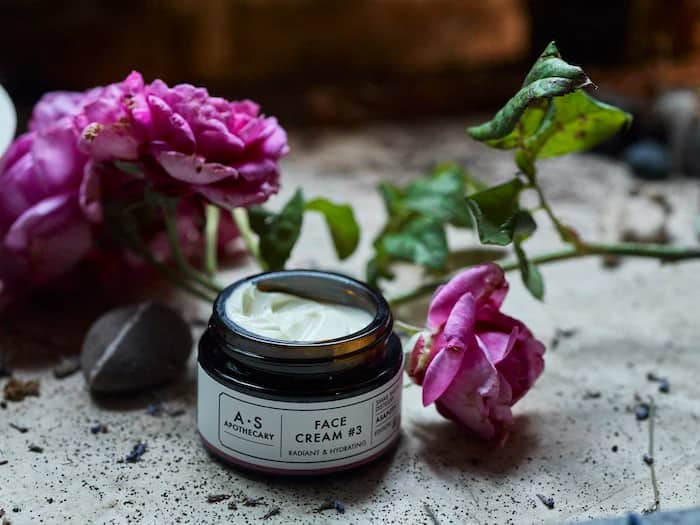 AS Apothecary Face Cream with roses and botanical ingredients