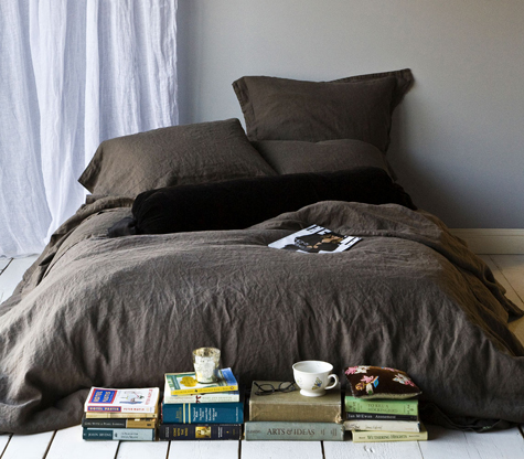 Chocolate-linen-duvets Chocolate-linen-duvets