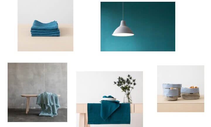 green linen fabric