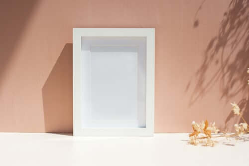 framing fabric as art display