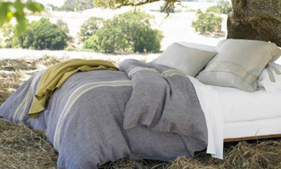 rustic-linen-duvet-cover-gray-mustard-bedding
