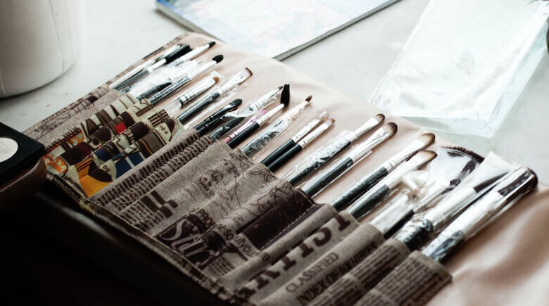 DIY painted fabric project