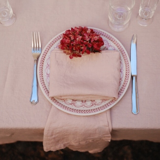Image illustrating Linen Napkins Not Only for Fancy Dinners