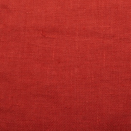 Orange Linen Fabric Sample Lara