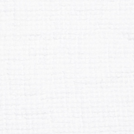Linen Fabric Waffle Optical White