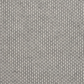 Linen Fabric Check Grey