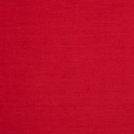 Linen Fabric Paula Red